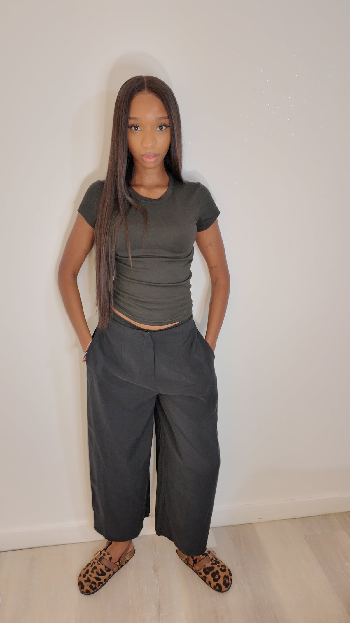 Pantalon 3/4 noir
