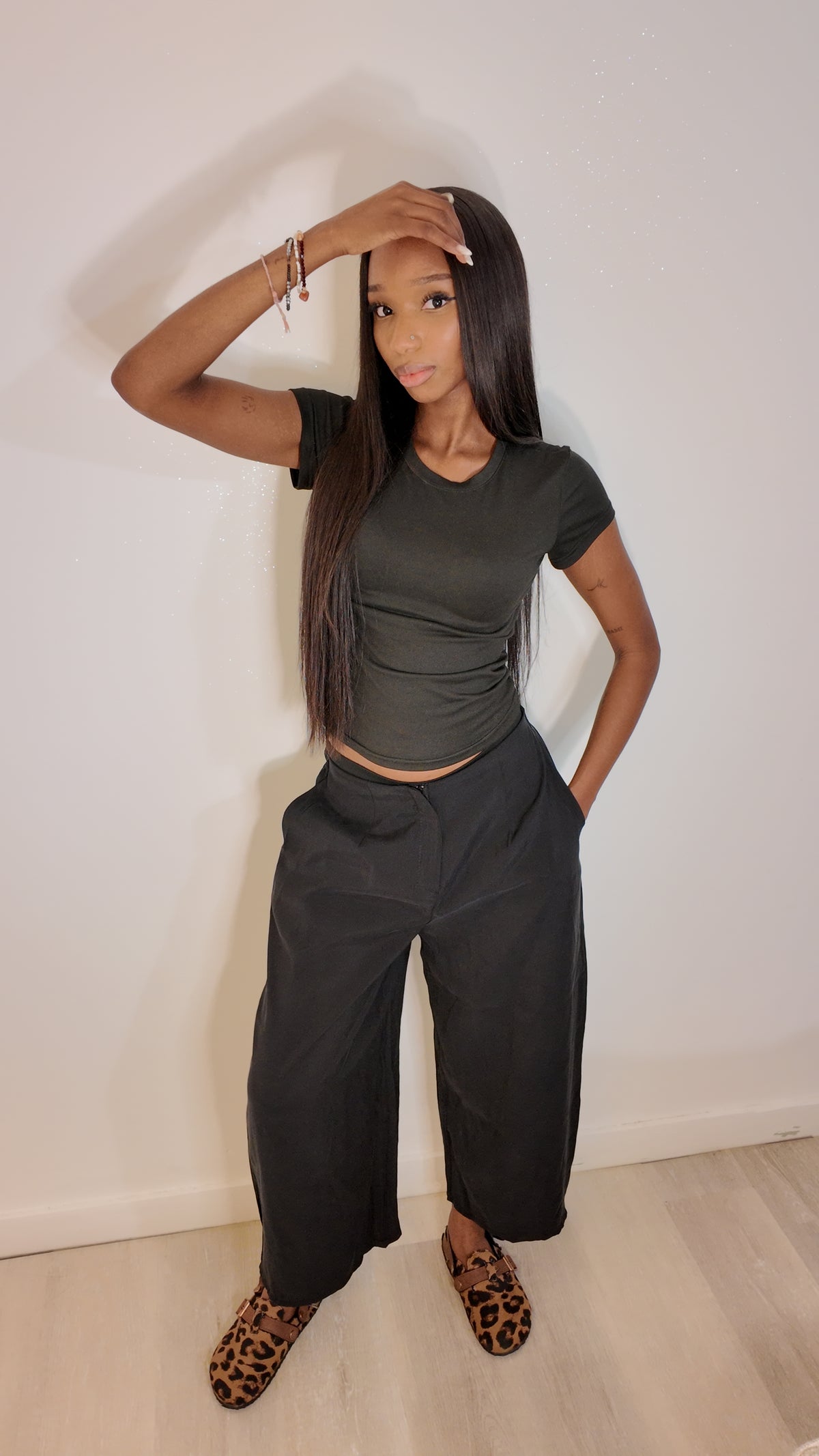 Pantalon 3/4 noir