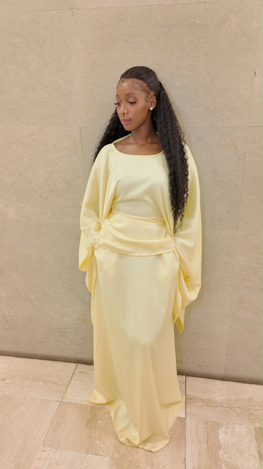 Ensemble muse jaune