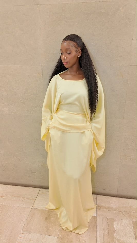 Ensemble muse jaune