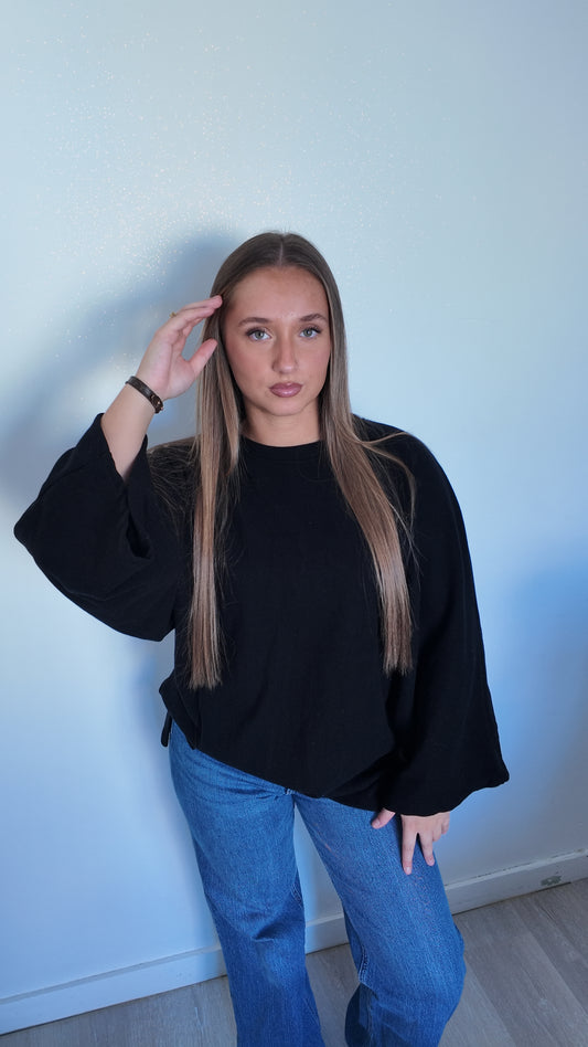 T-shirt oversize noir