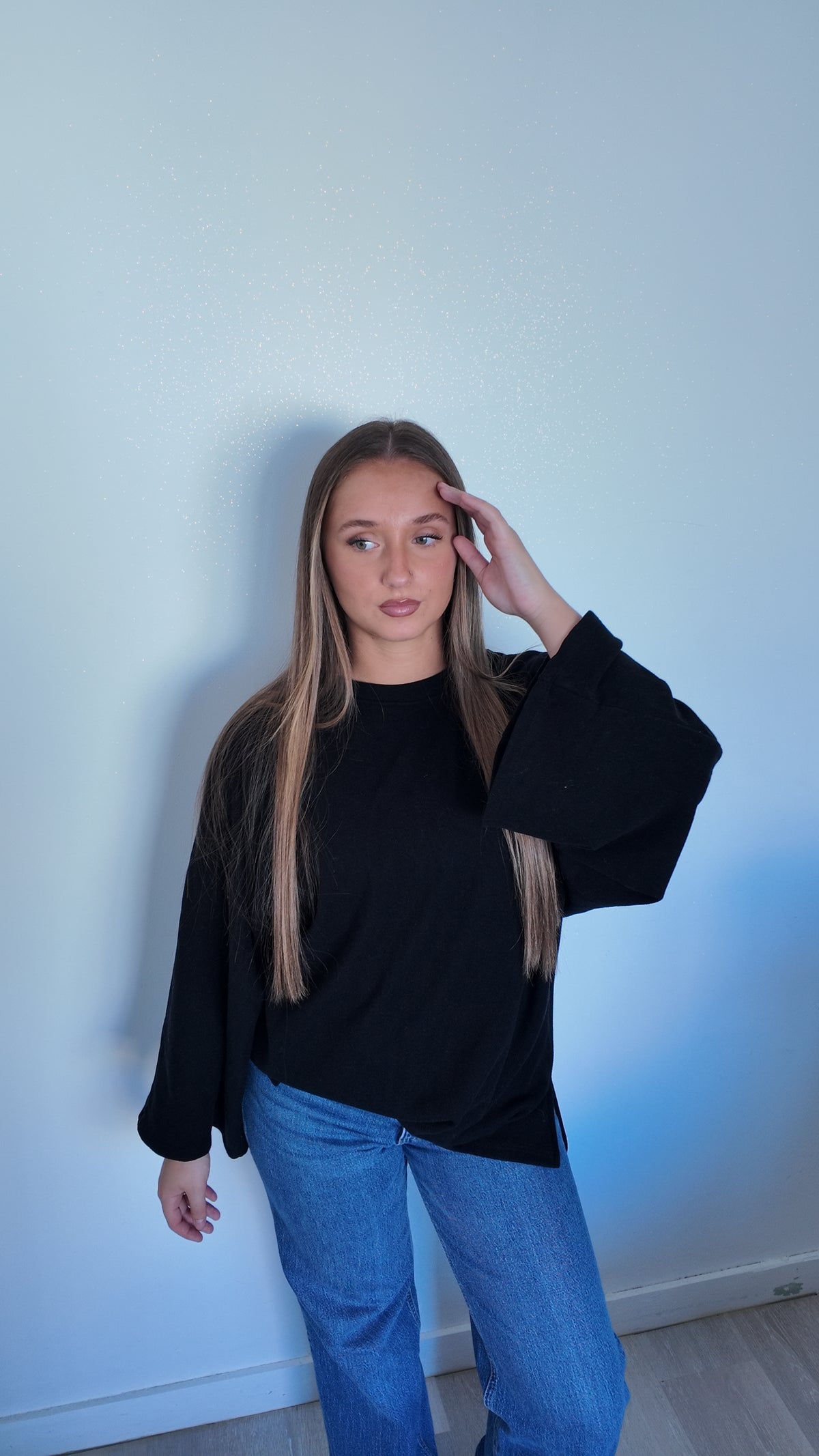 T-shirt oversize noir