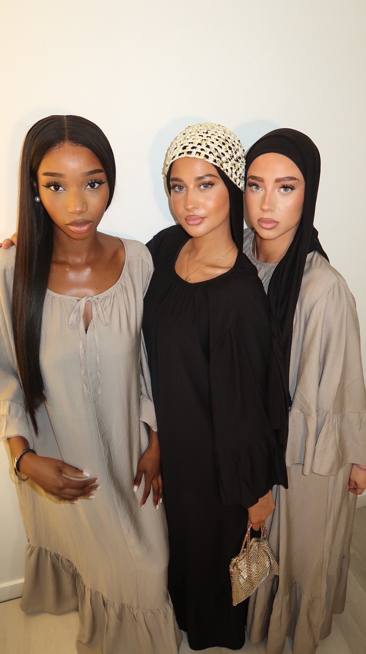 Robe manches volantes noir